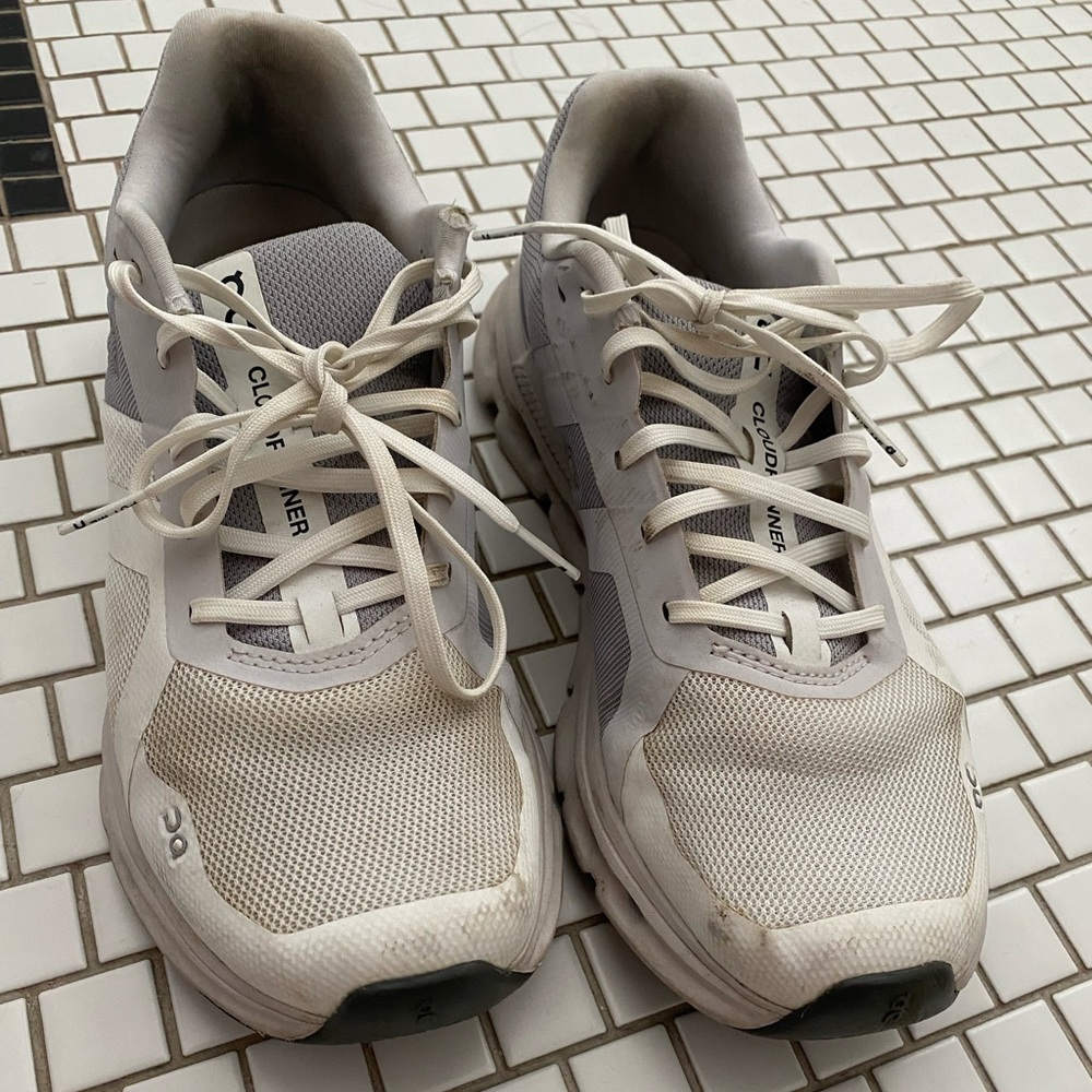 On running sneakers